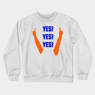 Yes! Yes! Yes! - New York Islanders Crewneck Sweatshirt